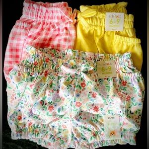 Garanimals Bubble Shorts | 3 Pairs